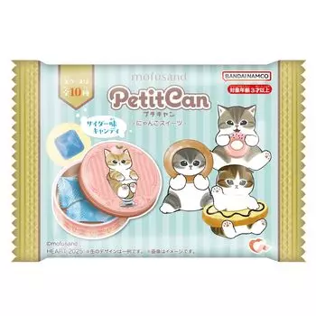 Конфеты в форме сердца Mofusand Petit Can Cat 10 шт. Конфеты - - Игрушки/Конфеты