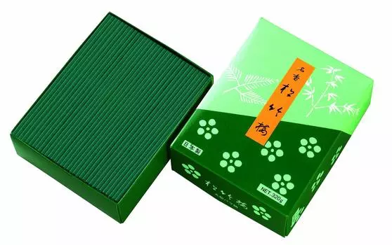 Kongkando incense and large 320g sticks, pine, bamboo, plum, pieces, approx. #A-007