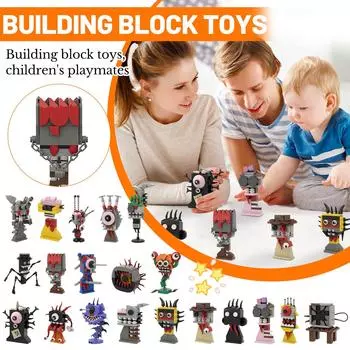 Конструктор Box Building Series 3 Собранные маленькие куклы Периферийные игровые игрушки Украшения Модель One Size