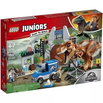 Конструктор LEGO Juniors rex Breakout 10758, 150 деталей, Т.