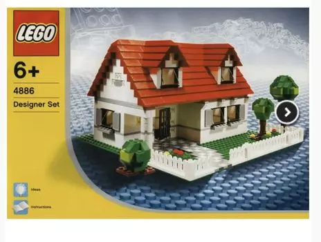 Конструктор LEGO Мой дом 4886