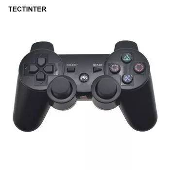 Контроллер Bluetooth для геймпада SONY PS3 для Play Station 3, беспроводной джойстик чёрный