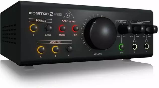 Контроллер монитора Behringer MONITOR2USB с USB-аудиоинтерфейсом