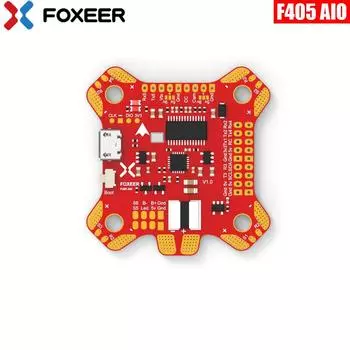 Контроллер полета Foxeer F405 AIO Плата Betaflight OSD F4 для контроллера полета гоночного дрона FPV