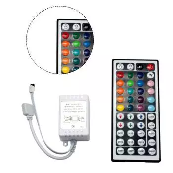 Контроллер RGB 44 клавиши 50x34x2 мм, меняющий цвет, прочный