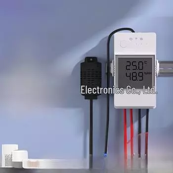 Контроллер температуры и влажности SONOFF TH16 Elite с датчиками SI7021/DS18B20 RL560 5M