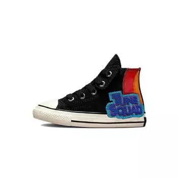 Конверсы Chuck Taylor All Star 70 Hi Tune Squad Space Jam (ТД) Детские кроссовки Black Mantra-Orange Multi 772484C 26