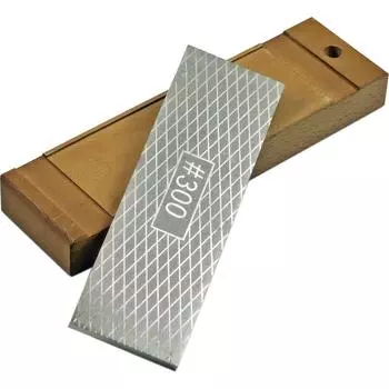 KONYO SUN UP diamond whetstone with stand double-sided #300/#800 серый