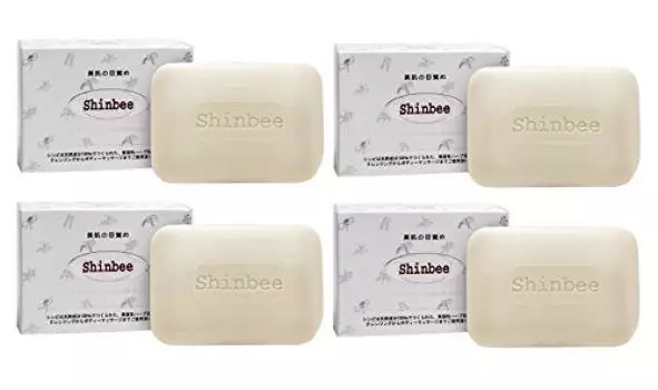 Корейское травяное мыло 85 г x 4 шт. набор [Shinbi]