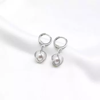 Korean Simple and High-end Pearl Earrings