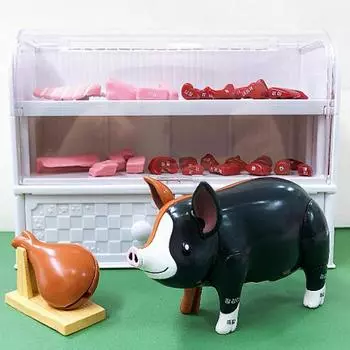 (Korean version) Deconstruction Puzzle Pig, Meat Puzzle, Korean popular bandai