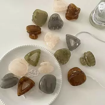 Корейская мода, мини-зажим для волос из ацетата, зажим для волос, женский простой зажим для волос, прическа для девочек, головные уборы, аксессуары для волос для девочек
