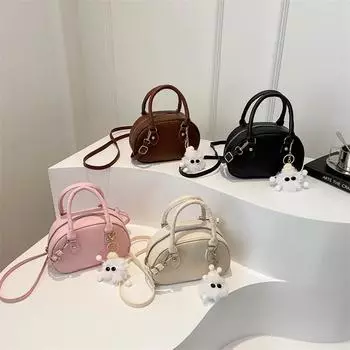 Корейская повседневная и модная подвеска на лето, новая однотонная модная ручная маленькая квадратная сумка через плечо для женщин Without pendant