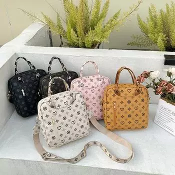 Корейская версия Advanced Sense Bucket Bag Classic Handbag Женская сумка через плечо большой вместимости белый