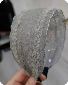 Корейская весенне-летняя свежая широкополая повязка на голову в горошек женская новая заколка для волос модная повязка на голову аксессуары для волос