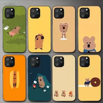 Корейский чехол для телефона Koala Dinotaeng для Iphone 11 12 Mini 13 14 Pro Xs Max X 8 7 6s Plus 5 Se Xr Shell iphoneX