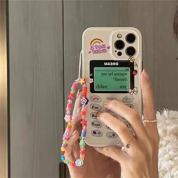 Корейский милый мультяшный 3d чехол для мобильного телефона с цветочным браслетом для Iphone 13 12 11 Pro Xs Max X Xr Забавный противоударный мягкий чехол For iPhone XS Max