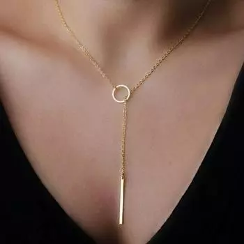 Корейский панк-металлический колье-цепочка на ключицу для женщин null