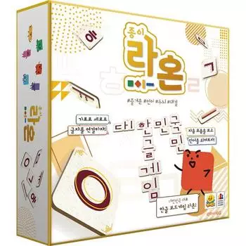Корея Настольные игры Бумага Raon, разные цвета