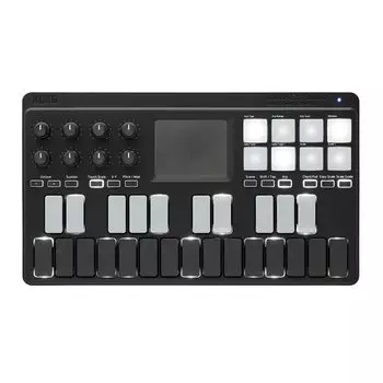 KORG MIDI клавиатура nanoKEY Studio с лицензией DTM/25 клавиатура/контроллер/USB/беспроводная/все одно/формат A4/программное обеспечение NANOKEY-ST