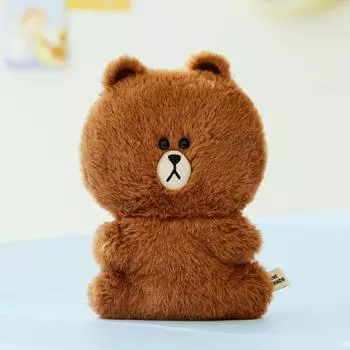 Коричневая кукла Line Friends