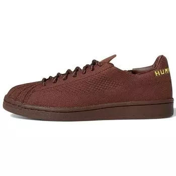Коричневые кроссовки унисекс adidas Pharrell x Superstar Primeknit S42926