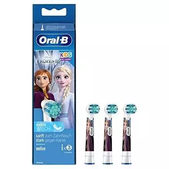 Коричневый Oral B сменная щетка Sumizumi Clean Kids мягкая щетка 3 шт Disney Frozen EB10S детская [Товар]