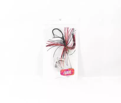 Кормовые приманки Buzz Bait Heavy Hook 25 грамм Черный Красный (0174)
