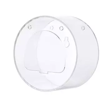 Кормушка для птиц с прозрачным окном и присоской для камеры Wi-Fi, умная прозрачная круглая кормушка для птиц на 16 ГБ without Camera прозрачный