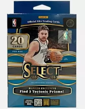 Коробка для баскетбольной вешалки Panini Select Коробка для баскетбольной вешалки Panini Select 2023-24 - 2023-24 [Предмет] синий