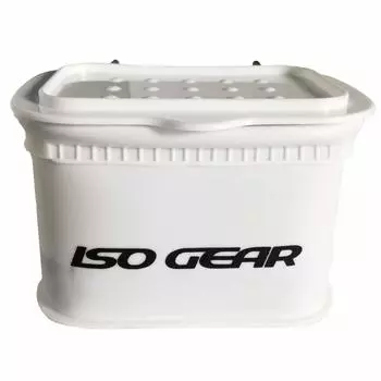 Коробка для рыболовных приманок ISO Gear ISO GEAR Esa Bucket S Белый KP-187 KP-187