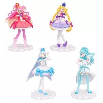 Коробка из 10 фигурок милашек Wandaful от PreCure! (конфетная игрушка)