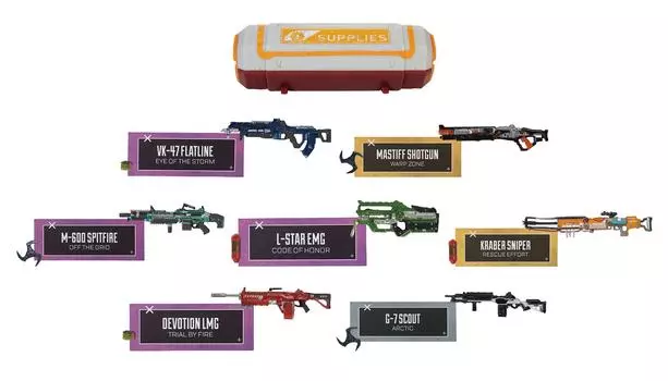 Коробка с принадлежностями Apex Legends 7 предметов [Перепродажа] (BOX)