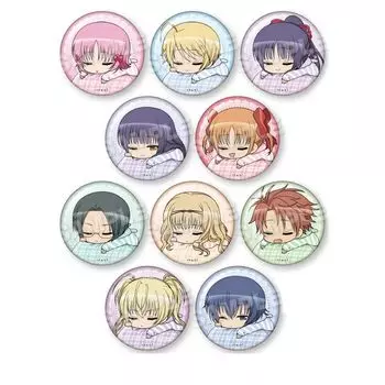 Коробка с значками «Shugo Trading Fuwamin Can» из 10 штук «Chara»!