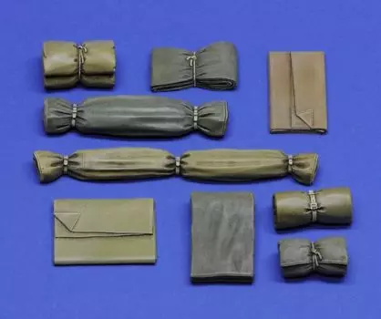 Королевская модель палатки и спального мешка времен Второй мировой войны, часть 2, неокрашенный комплект из смолы RM1063 1/16