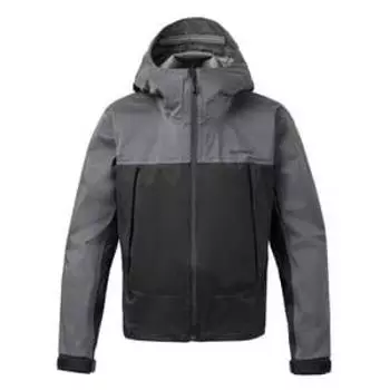 Короткая куртка-дождевик угольно-черного цвета XL [Shimano] RA-025W