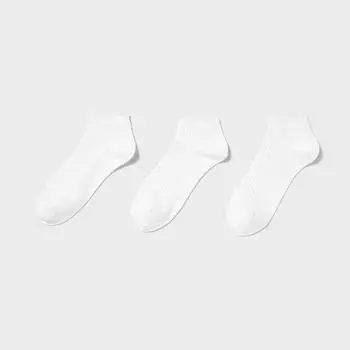 Короткие носки UNIQLO 3P (губа)