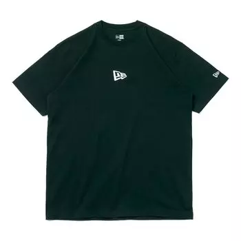 Короткий рукав Флаг Логотип Мини Флаг Логотип 13534573 [New Era] Футболка мужская (Черный/LL/Мужской)