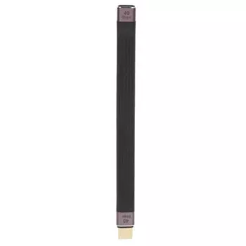 Короткий USB C кабель 40 Гбит/с двойной разъем FPC прочный тип C мужчина-женщина PD 100 Вт шнур для быстрой зарядки