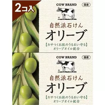 Коровье мыло Cowbrand Kyoshinsha Натуральное мыло Cowbrand Апельсин 100 г x 2 шт.