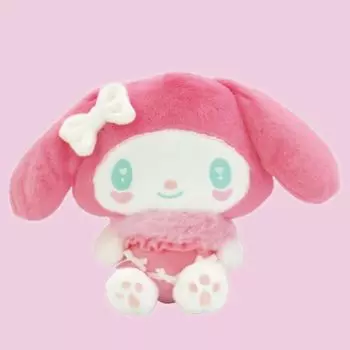 Корпорация Nakajima Sanrio Персонажи Mint Angel My Melody Мягкая игрушка S В19 x Ш27 x Г12 см 202451-24