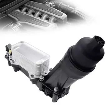 Корпус адаптера масляного фильтра для двигателя Chrysler Dodge 3.6 2014-2018 Комплекты масляного радиатора заменяют 68105583AF