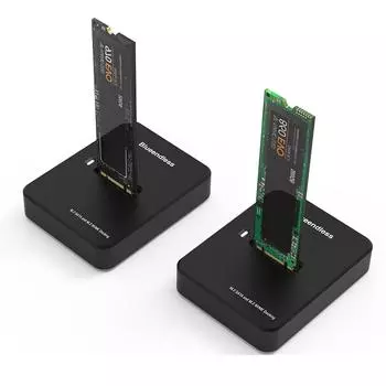 Корпус для внешнего твердотельного диска M.2 NVME, без инструментов, адаптер для корпуса M.2 Caddy Box, адаптер для корпуса SSD для док-станции M.2 SSD SD01A