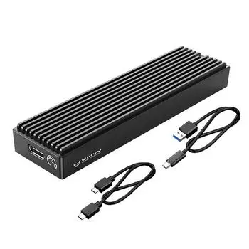 Корпус для жесткого диска USB 3.1 M.2 NVMe SSD с кабелями A-C и C-C - M2PAC3-G20