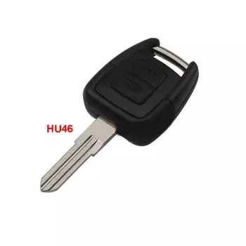Корпус ключа-брелока с 2 кнопками HU46 для Opel Замена