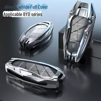 Корпус ключа BYD Han Song Plus, Qin PL, Tang Metal для автомобилей на новых источниках энергии OPP bag. C type colorful
