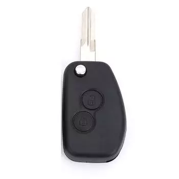 Корпус ключа с пультом управления 2 кнопки VAC102 для Renault Logan Duster Nissan Almera