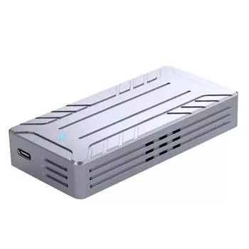 Корпус NVMe SSD USB4.0 40 Гбит/с Внешний твердотельный накопитель NVME до 4 ТБ TypeC Корпус для накопителя Алюминий
