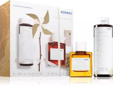 Korres White Tea Coffret Cadeau Pour Femme TU прозрачный