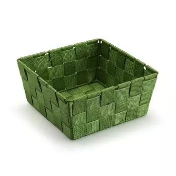 Корзина Versa Medium Dark Green Textile 19 x 9 x 19 см